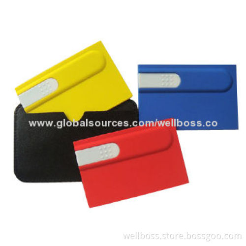 Credit Card-shaped Waterproof Promotional Gift USB Flash Drive, Logo Can be Printed as Name CardNew